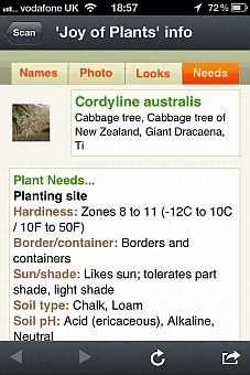 Joy of Plants Plant Info page 4